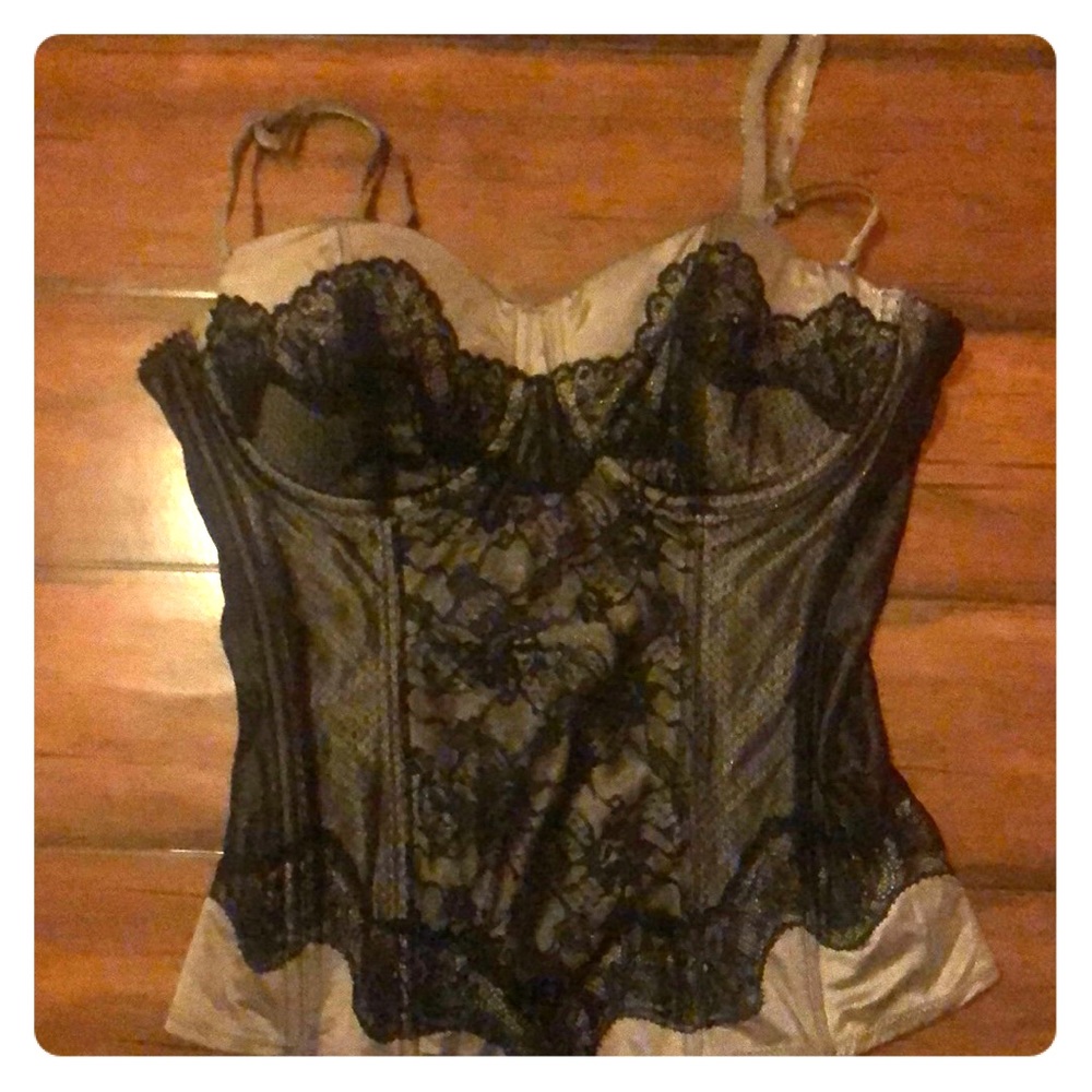 Grey and black corset from H&M’